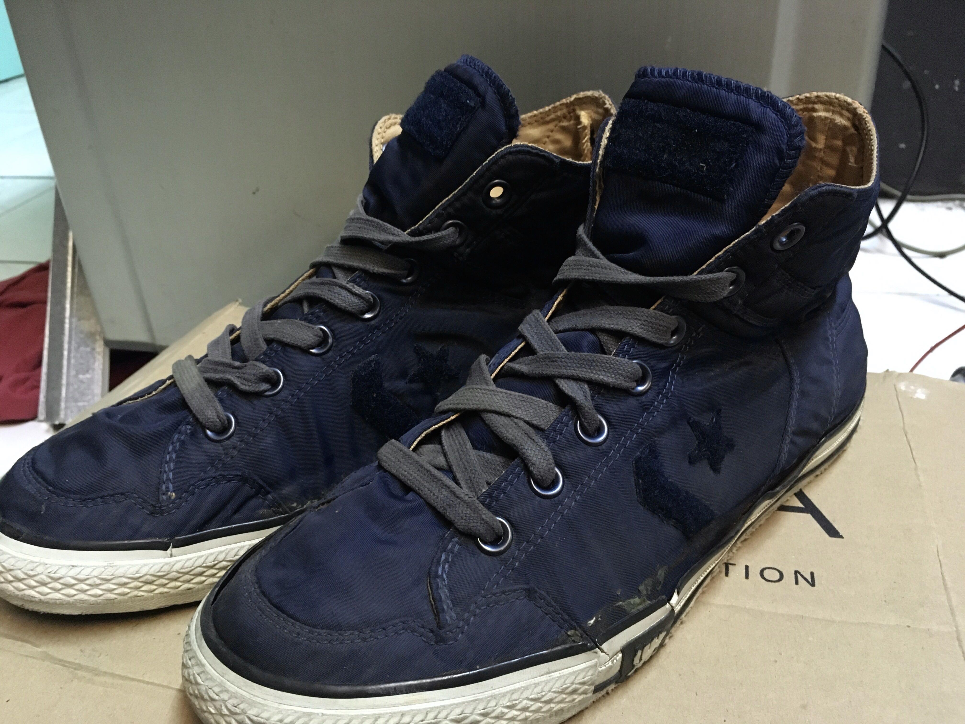 400rban dapet dua sepatu original Converse x Undefeated Poorman