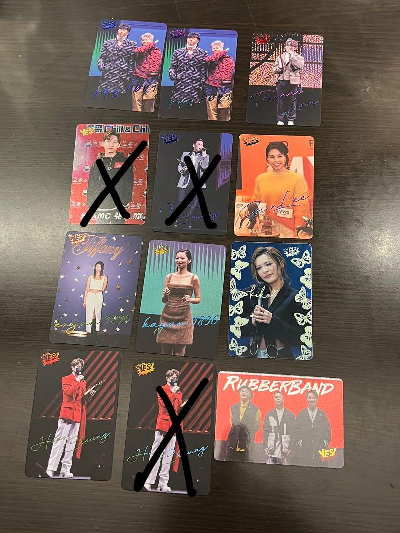 82期 Yes Card Mirror Anson Lo Edan AK Jer Error MC （分類：韓流周邊）位於 Hong Kong。 由 monstersob 提交（商品編號 1165058738，圖片 2）。簡介： 簽咭 $5/張起。 閃咭 $8/張起。 夜光$20/張。 有意請DM問價。多買可議價。。