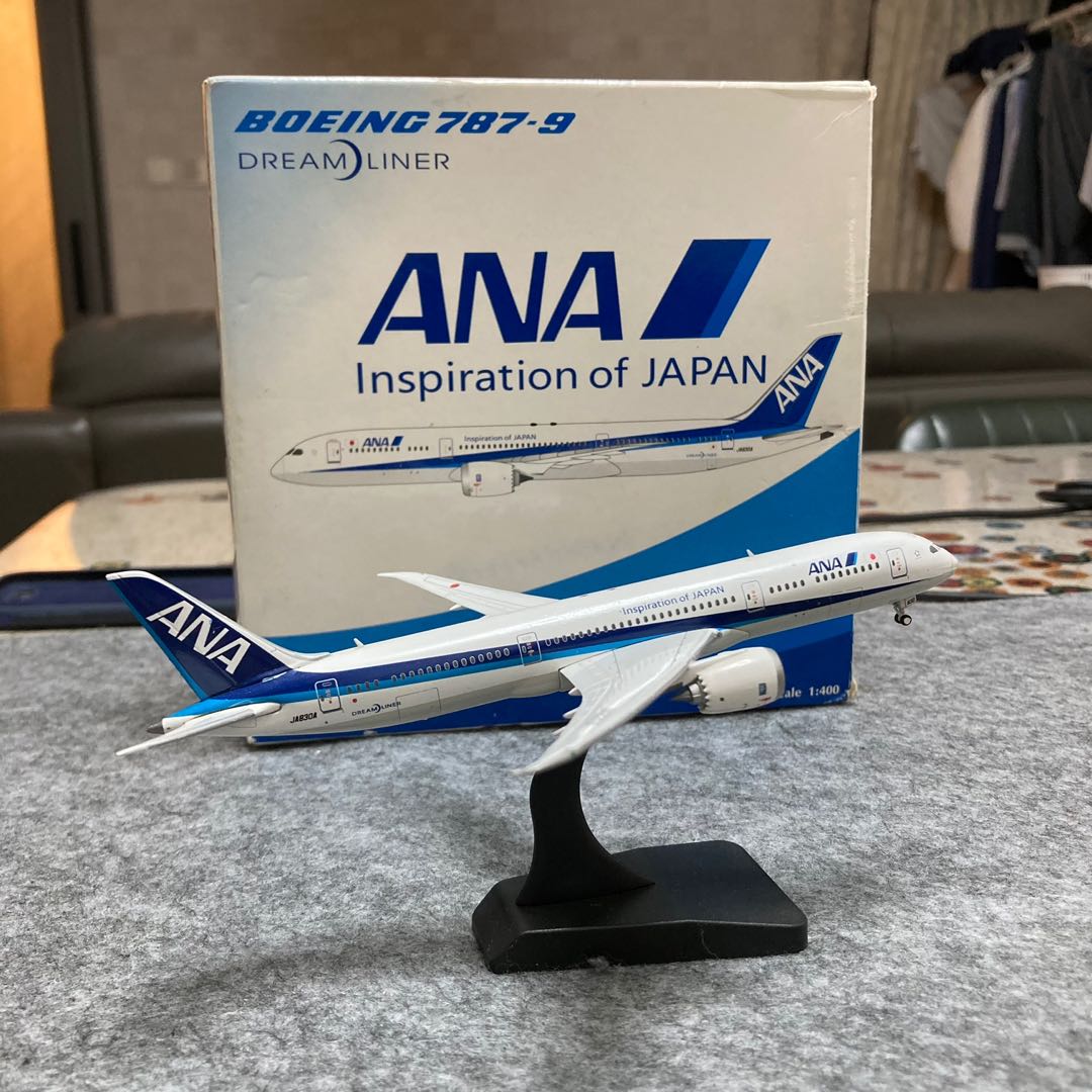🇯🇵ANA BOEING 787-9 飛機模型日本Japan, 興趣及遊戲, 玩具& 遊戲類 