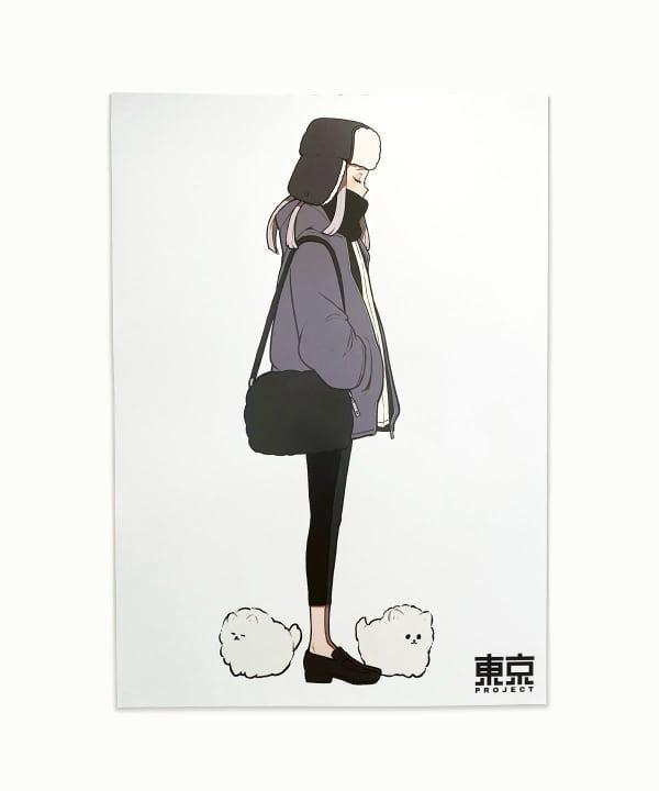 日本代購tokyo Cultuart By Beams 東京project Solani 如月憂poster 海報a2 興趣及遊戲 收藏品及紀念品 郵票及印刷品 Carousell