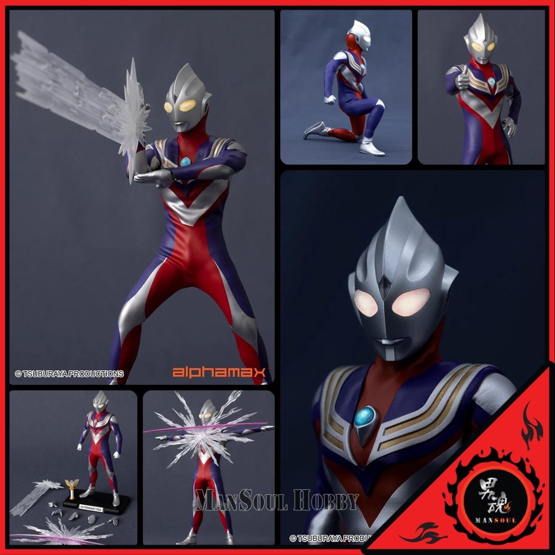 [限時] Alphamax 超人 迪加 隱藏關節 可動 ULTRAMAN TIGA Figure, 興趣及遊戲, 玩具 & 遊戲類 ...