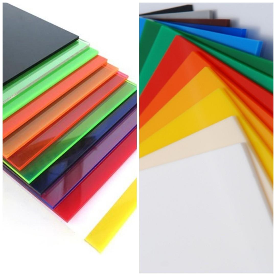 Acrylic Sheets - Custom Sizes - Various Colours, Hobbies & Toys