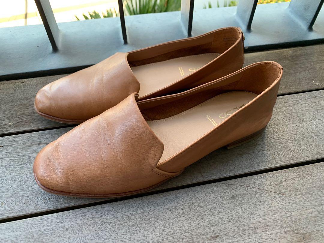 Aldo women loafers size 7 real leather good condition Women s Fashion Footwear Loafers on Carousell
