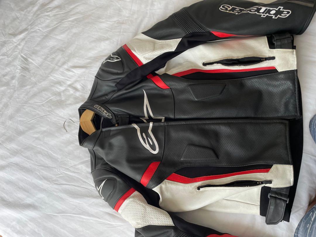 Alpine Stars GP plus R V2 Air Flow leather jacket Motorcycles