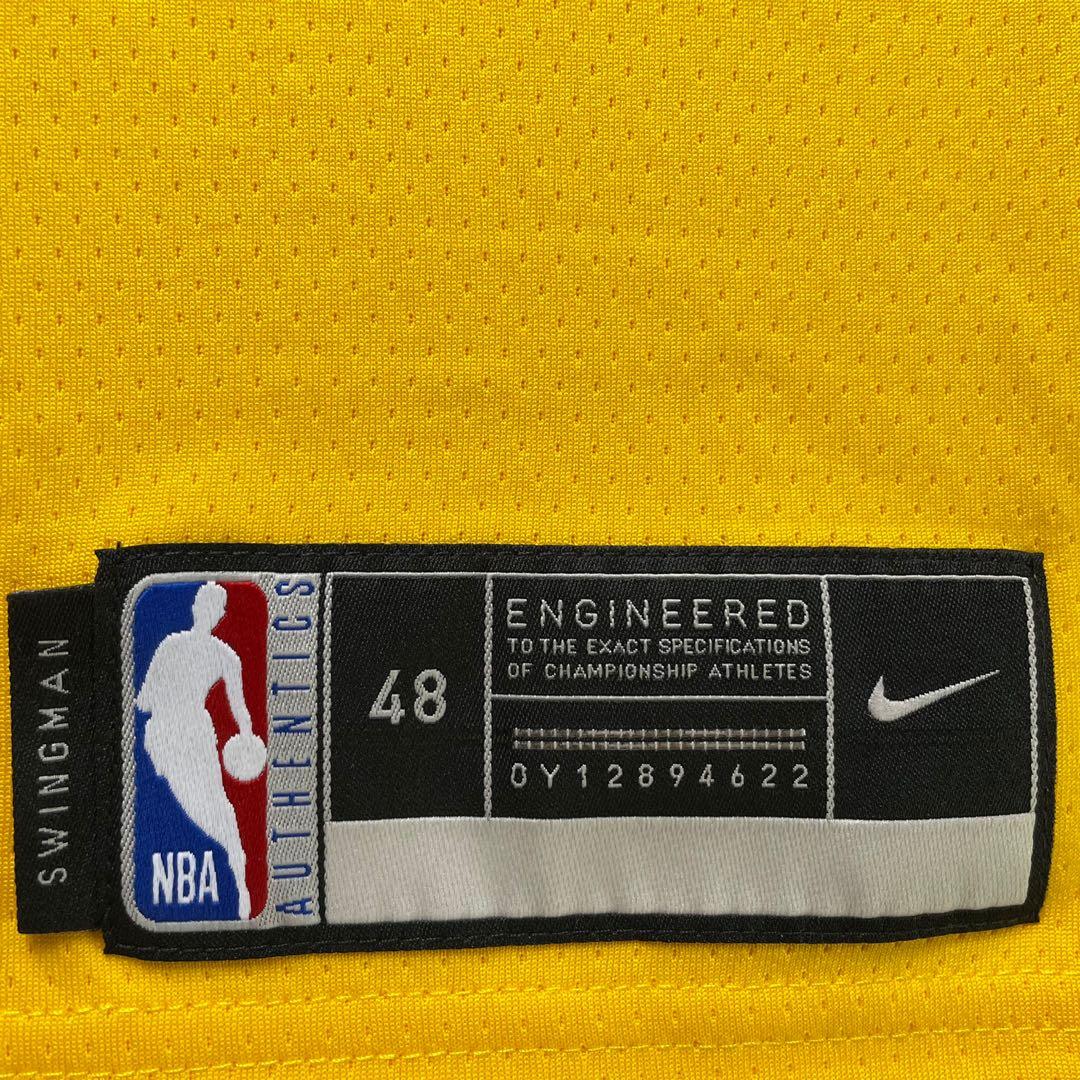 Nike NBA Anthony Davis La Lakers Icon Edition 2020 Jersey Yellow