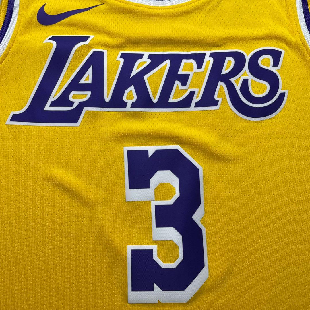 Nike NBA Swingman Jersey Lakers Icon Edition 2020 - LEBRON JAMES Yellow