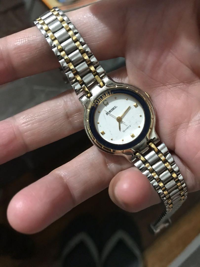 Authentic Forbel Swiss Two Toned Ladies Watch, Women's Fashion, Watches