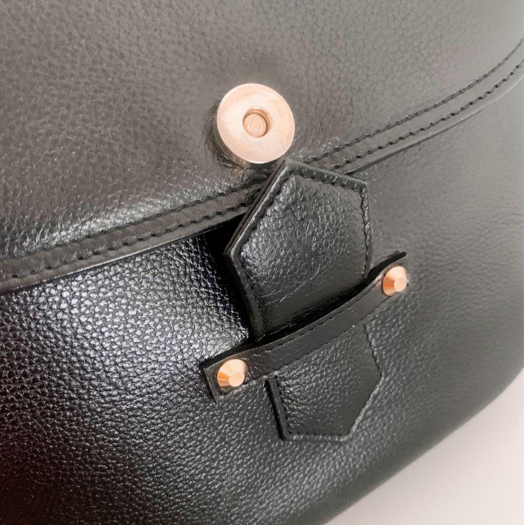 Authentic Yves Saint Laurent Black Shoulder Bag (Category: Luxury Bags & Wallets) located in Mandaluyong City. Submitted by random.objects (Listing ID 1179337179, Image 3). Description: Authentic Yves Saint Laurent Black Shoulder Bag - black with gold hardware - pebbled texture makes it low maintenance - magnetic closure with stamped YSL logo (3rd photo) - dimensions: 25cm x 21cm x 7cm - 1 exterior pocket, 2 interior pockets (photos 4 & 5) - logo
