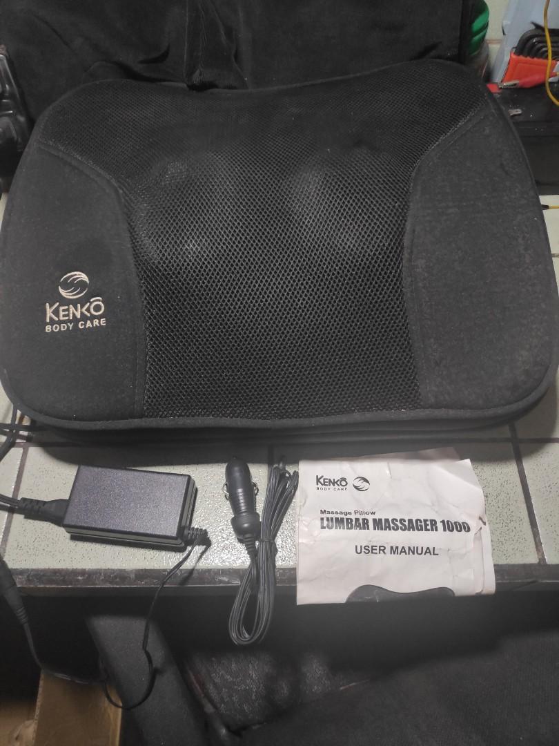 Back Lumbar Massager (Category: Massage Devices) located in Dasmarinas. Submitted by tataysgarage (Listing ID 1179320772, Image 2). Description: SALE!!!! ₱495.00 Orig Price - ₱ 1500+++ Back/Lumbar Massager KENKO Brand. Well Used, Working. Issue, left massager sometimes not sync with right. RS- Decluttering.