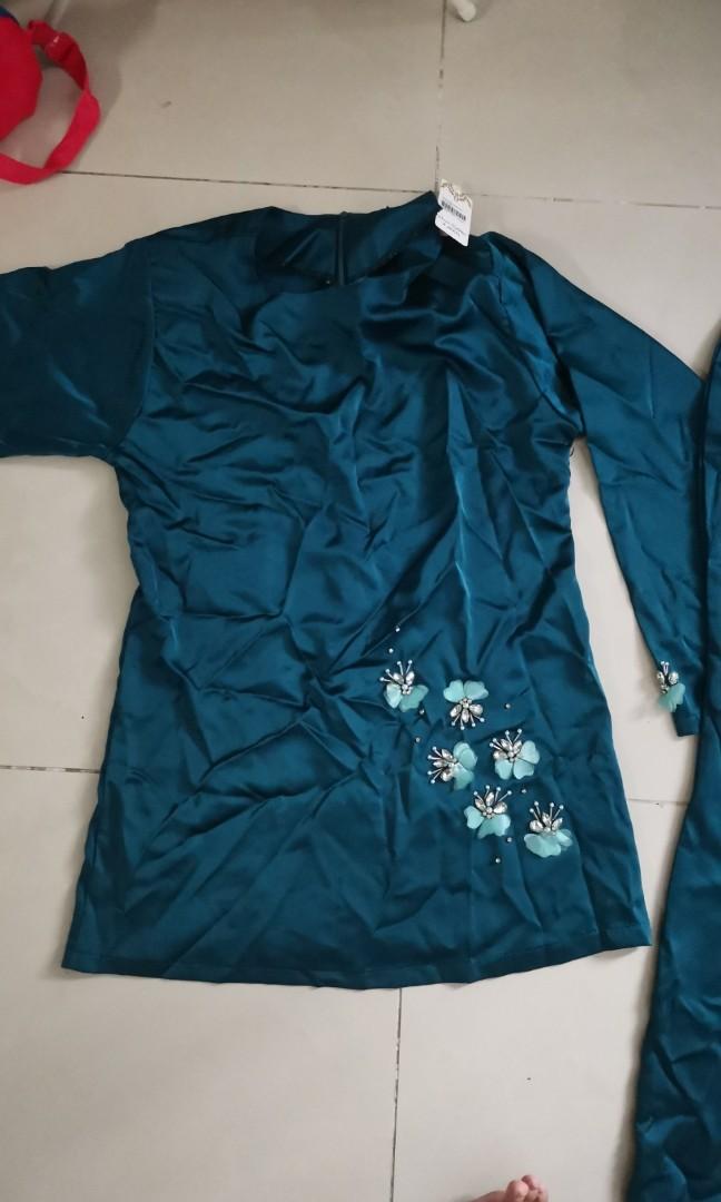 Baju kurung jakel hanis zalikha, Women's Fashion, Muslimah Fashion