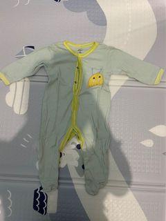 Baju tidur kodok sleepsuit bayi 9 bulan
