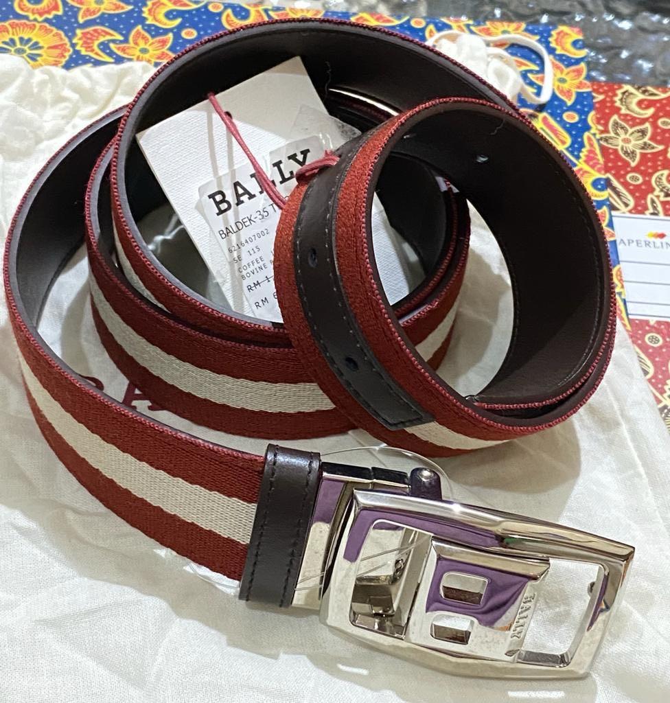Belt bally original hot sale