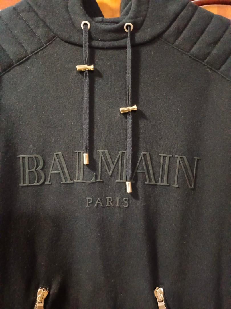 Balmain biker hoodie 100% authentic