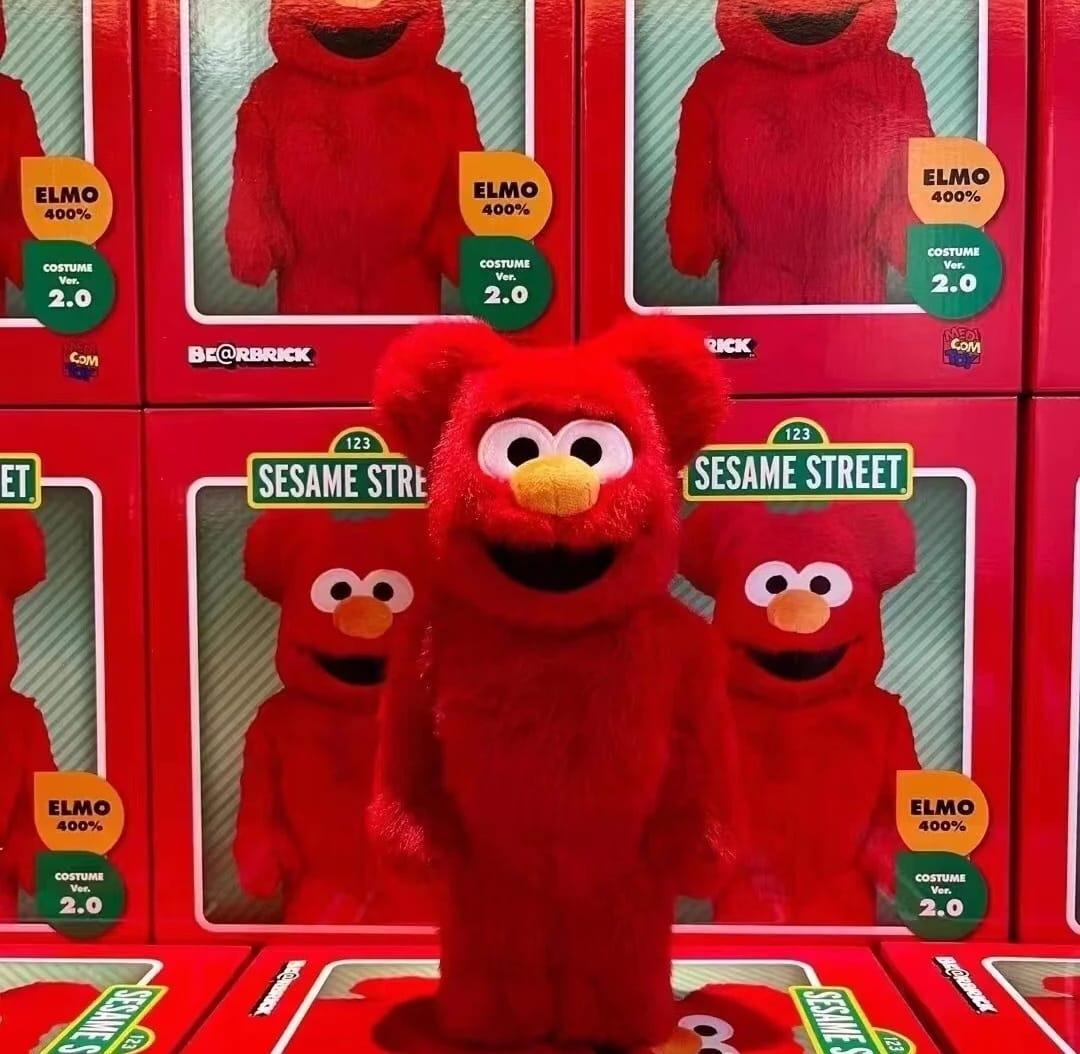 贈り物 BE@RBRICK ELMO Costume Ver.2.0 1000％ エルモ fawe.org