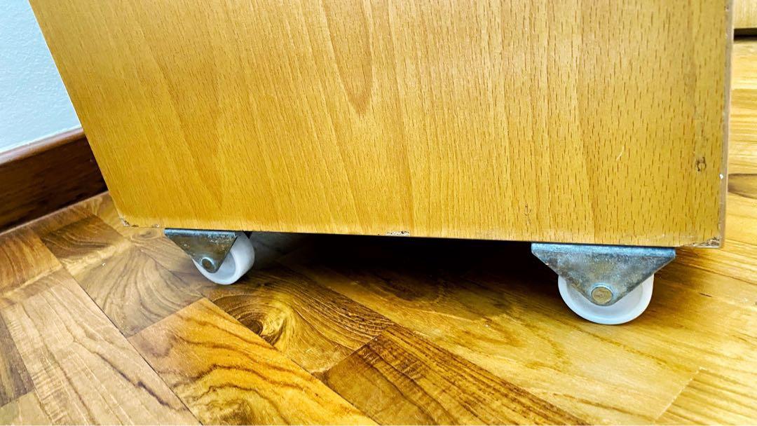 BedSide table (wheels at the bottom), Furniture & Home Living