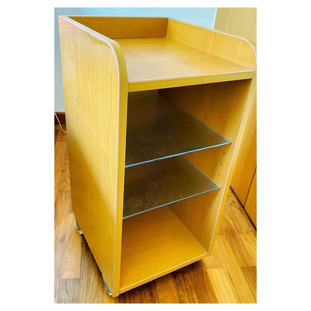 BedSide table (wheels at the bottom), Furniture & Home Living