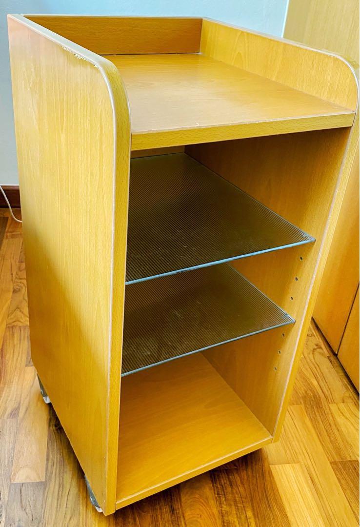 BedSide table (wheels at the bottom), Furniture & Home Living