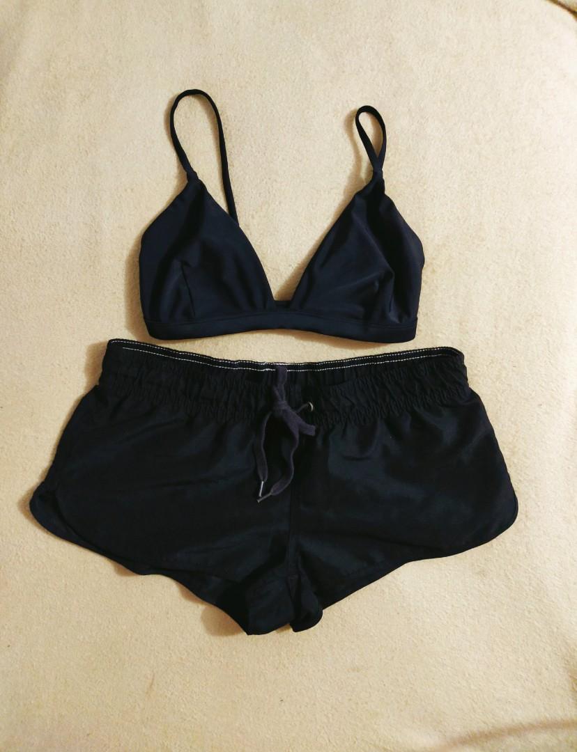 BILLABONG X VONZIPPER BIKINI TOP AND BOARDSHORTS SWIMWEAR, Women's