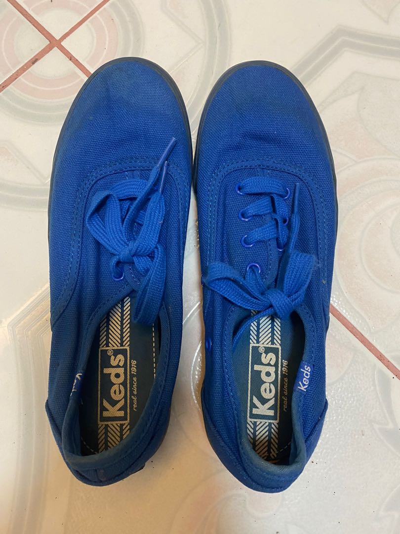 light blue keds