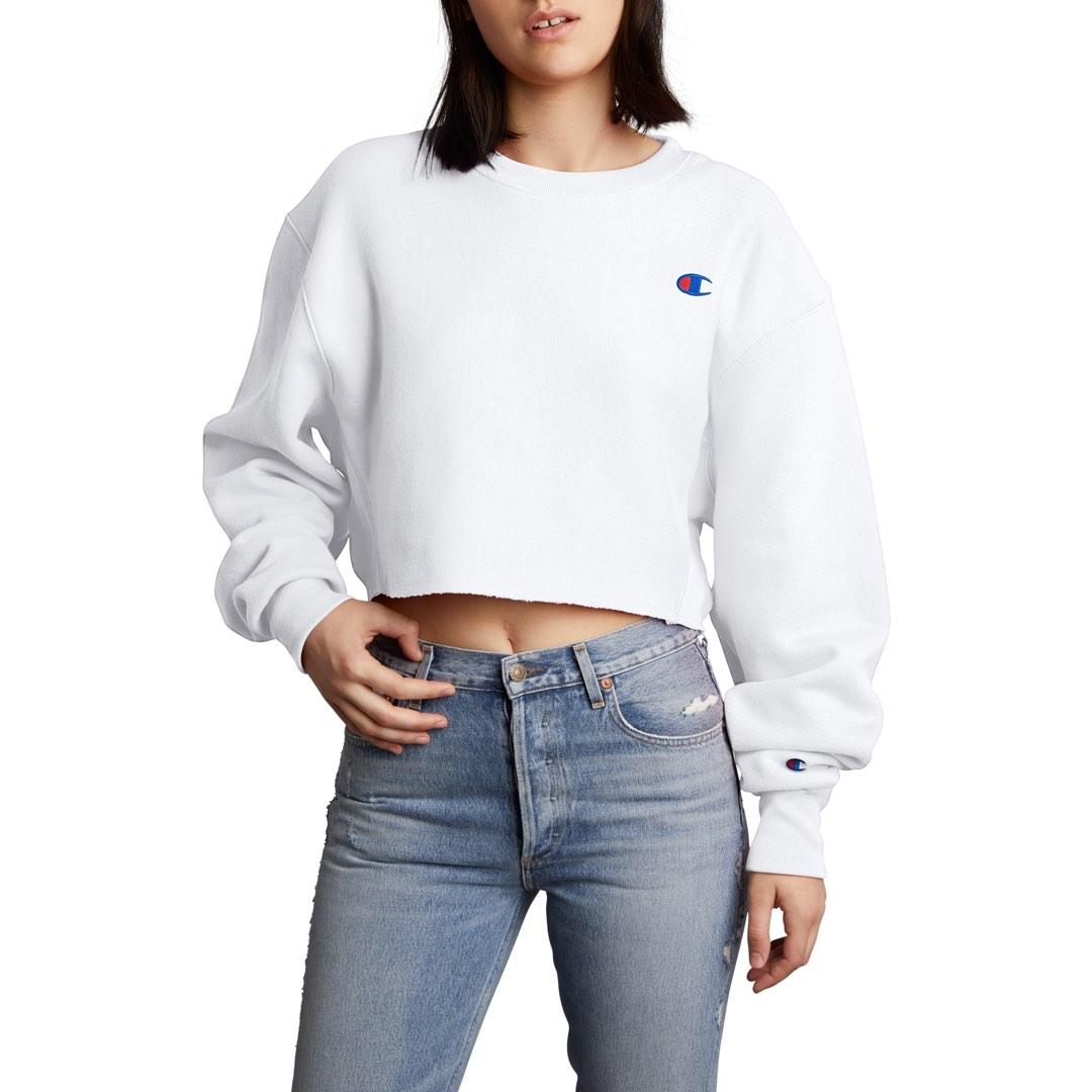 Champion sweater crop top dress online