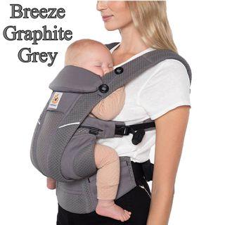 BNIB Graphite Grey Ergonomic Baby Carrier Omni Breeze (Latest model)