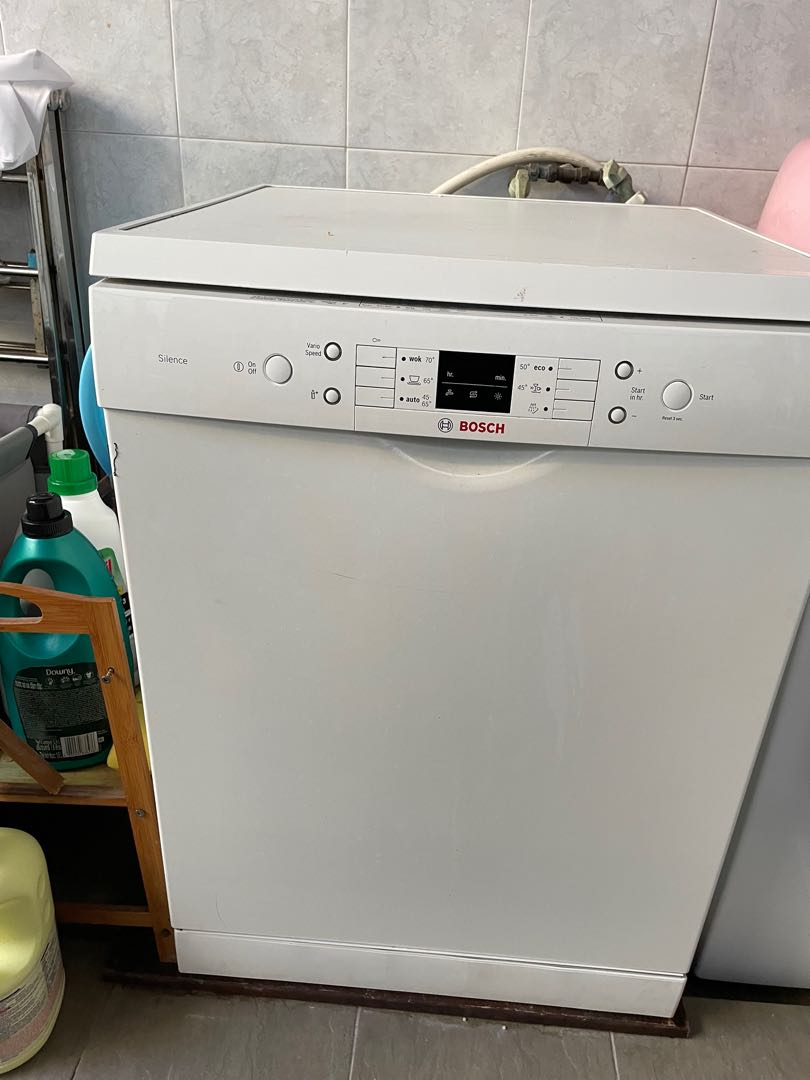 bosch exxcel dishwasher silver