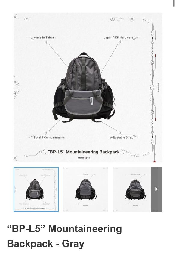 GOOPiMADE × 4dimension BP-L5 Backpack www.sman50-jkt.sch.id