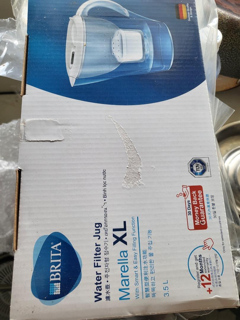 BRITA Marella XL 3.5L Water Pitcher Purifier White (Under warranty