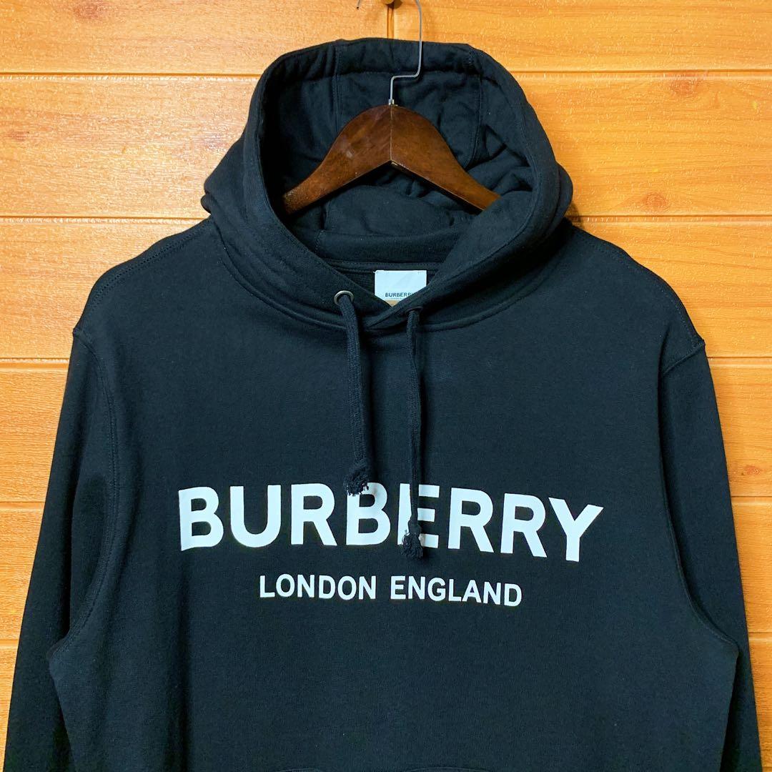 Burberry Lexstone Popover Logo Print Hoodie, Men's Fashion, Tops & Sets,  Hoodies on Carousell