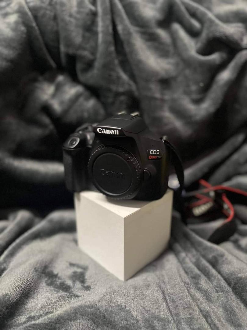 CANON EOS REBEL SLIGHTLY USED (Category: Cameras) located in Marikina City. Submitted by charizetorno (Listing ID 1179457414, Image 1). Description: For SALE 📸"CANON EOS REBEL T6 BUNDLE" ☑️Canon EOS Body/front cap ☑️18-55mm lens AF/MF, rear & front cap ☑️75-300mm lens AF/MF, rear & front cap ☑️1 canon charger orginal ☑️1 canon battery original ☑️1 canon camera bag No Dents No fungus Slightly used Excellent Condition Reason for selling: Hindi na 