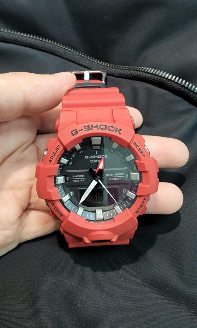 G shock sales ga 800 red