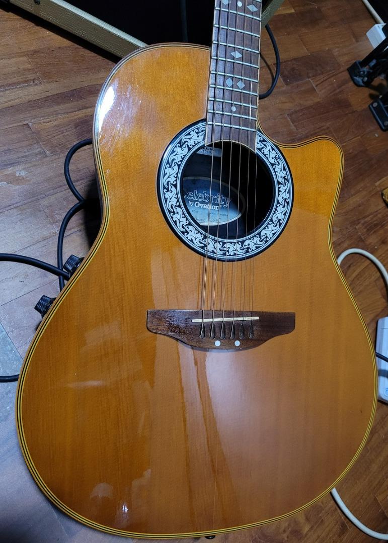 Ovation celebrity hot sale cc57 electric acoustic