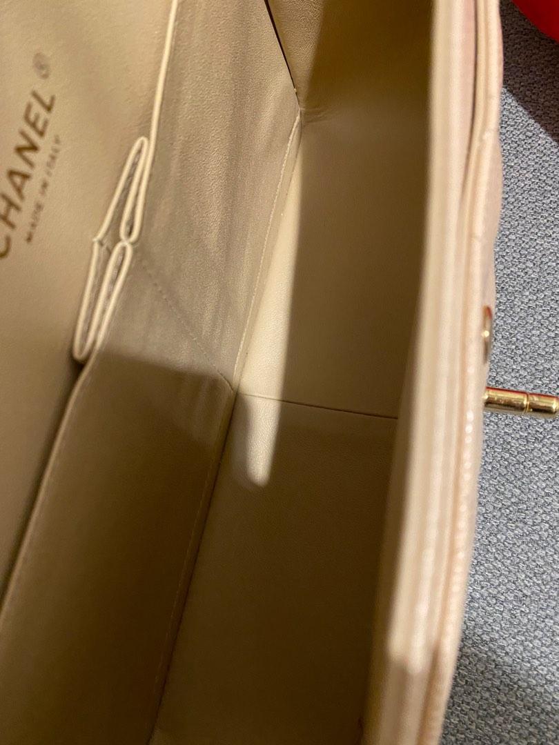 Chanel Jumbo Caviar (beige, GHW), Luxury, Bags & Wallets on Carousell