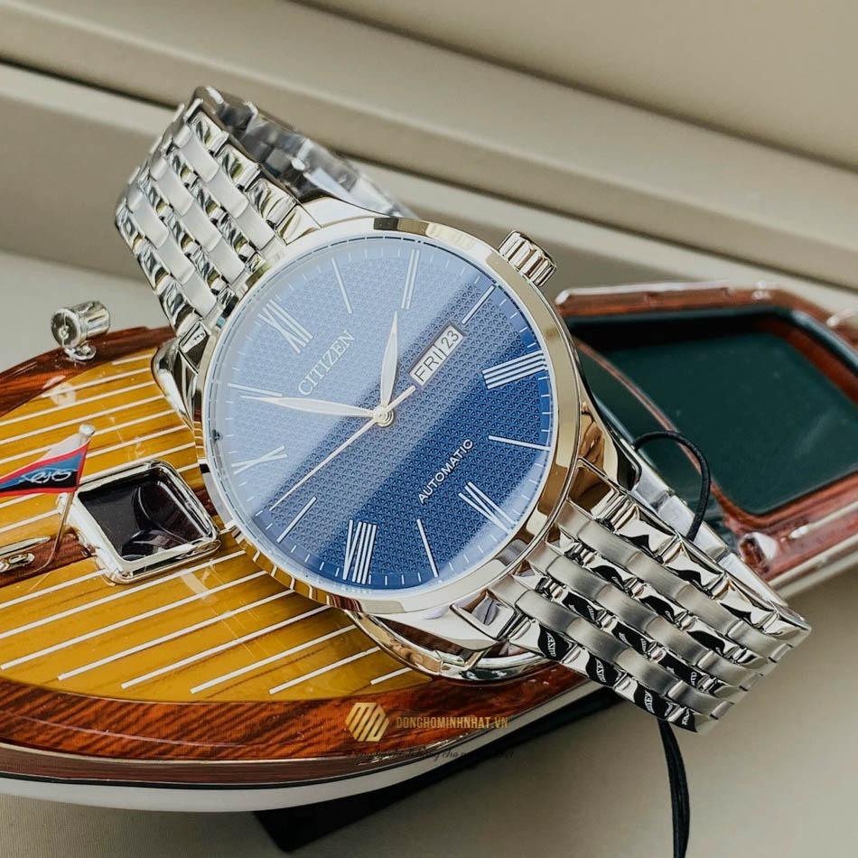 Citizen NH8350 59L Mechanical Automatic Blue Analog Men s Watch