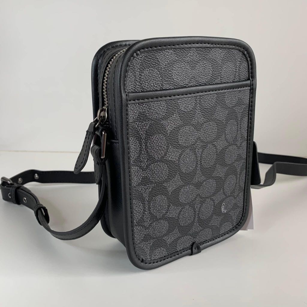 Coach Zip Camera Bag, Men's Fashion, Bags, Sling Bags on Carousell