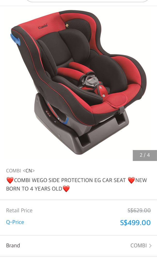 Combi Wego Baby Car Seat
