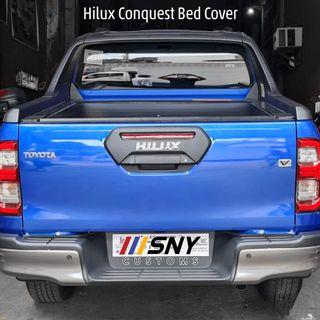 Conquest HiLuX Vigo champ roller lid bed Cover with liner rollerlid set deferre