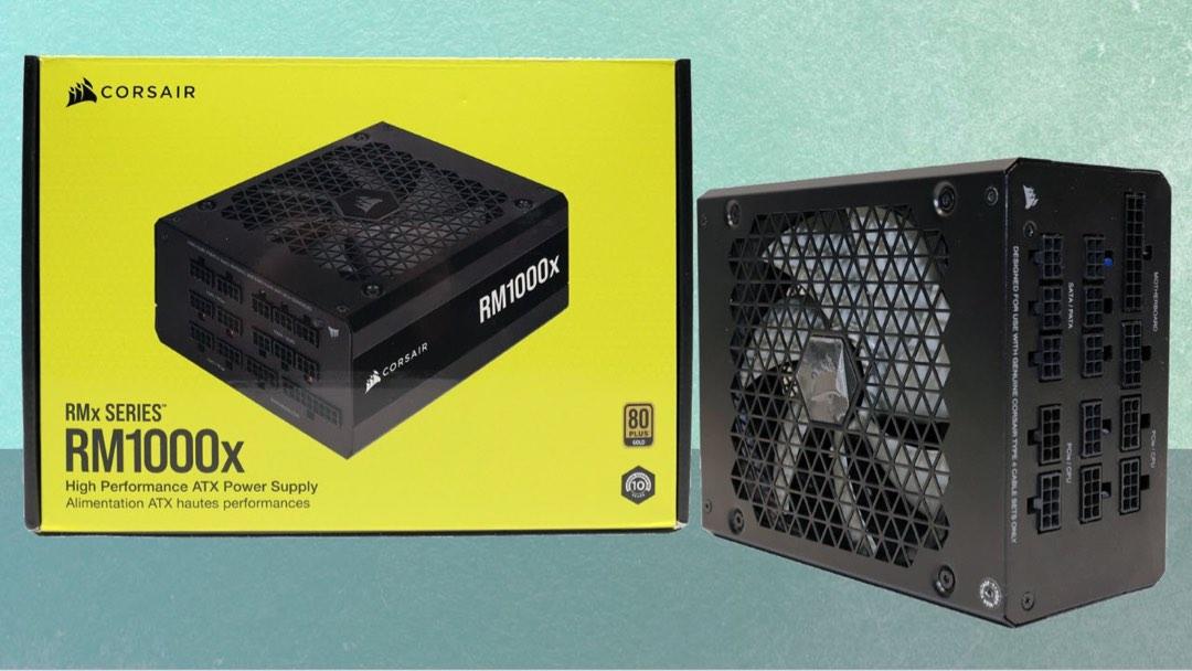 RMx Series™ RM1000x — 1000 Watt 80 PLUS® Gold Certified Fully Modular PSU,  Computers  Tech, Parts  Accessories, Computer Parts on Carousell