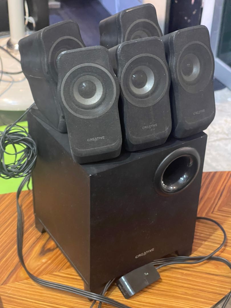 Creative sales surround speakers
