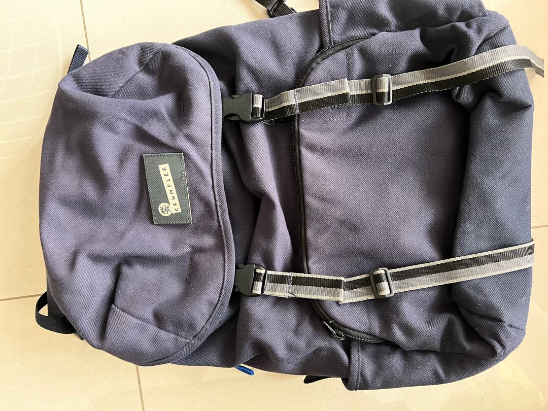 Crumpler Karachi Outpost Backpack Midblue, Men's Fashion, Bags