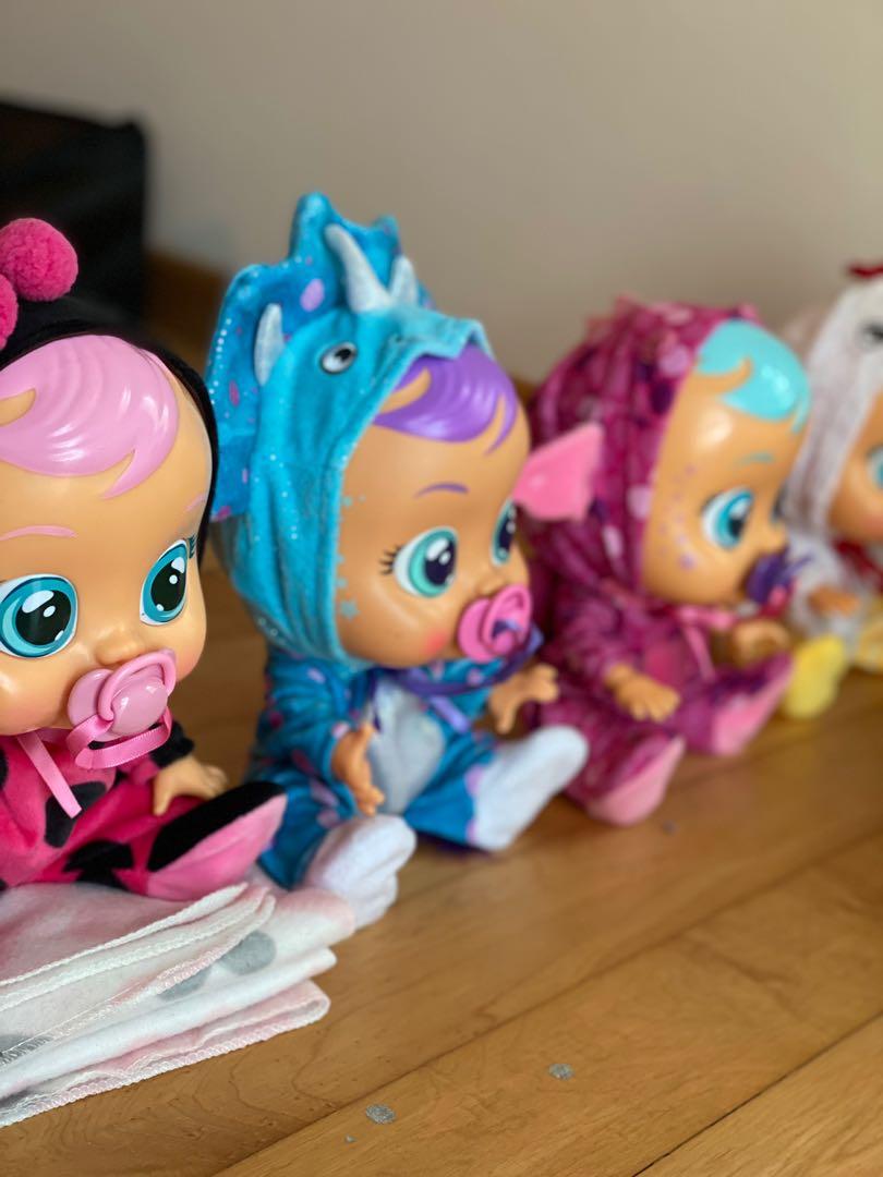 Cry baby dolls, Hobbies & Toys, Toys & Games on Carousell