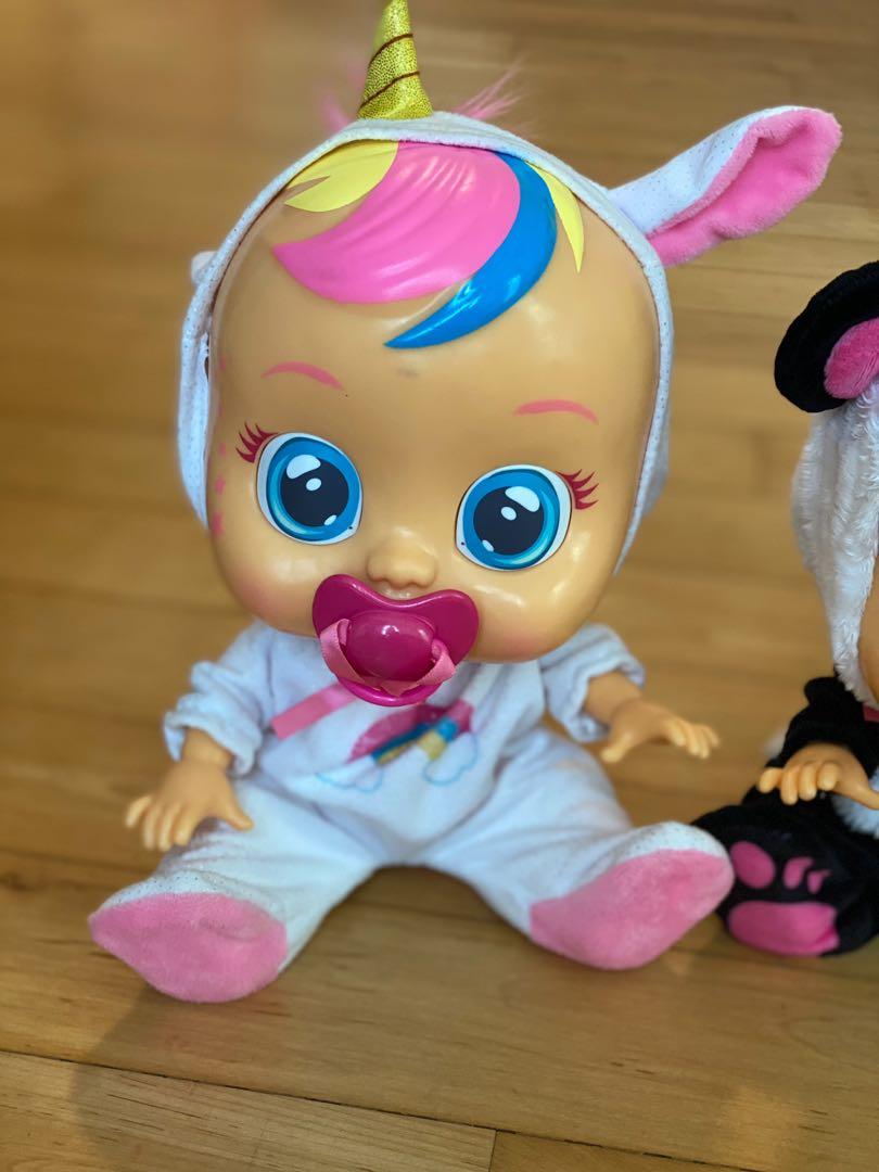 Cry baby dolls, Hobbies & Toys, Toys & Games on Carousell