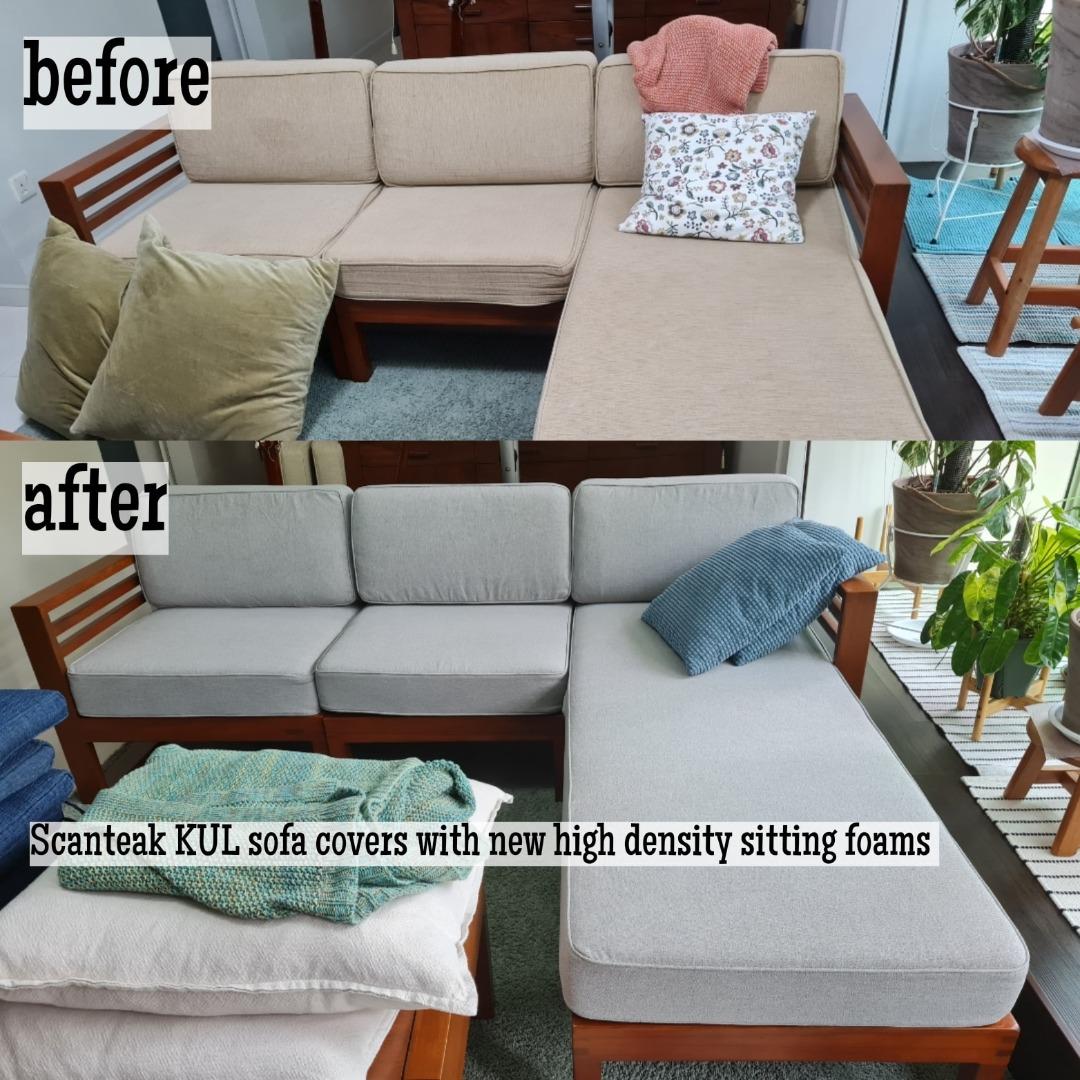 Custom made sofa cushion / sofa foam / sofa cover / outdoor cushion