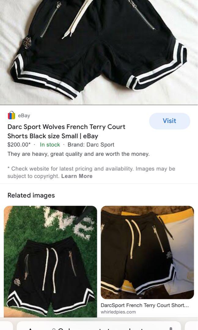 DARC SPORT FRENCH TERRY COURT SHORTS | kensysgas.com