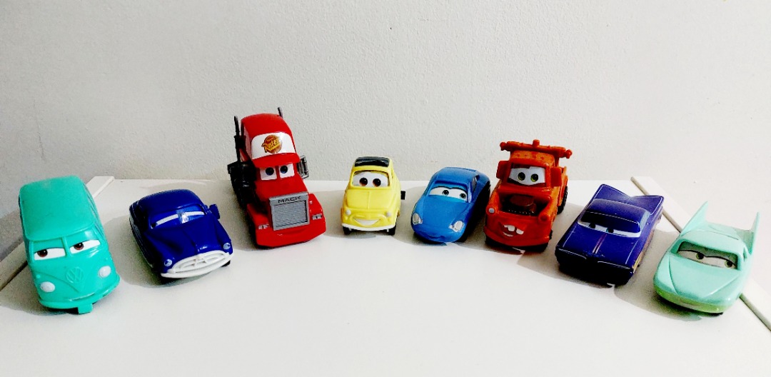 Cars mcdonalds store toys 2006