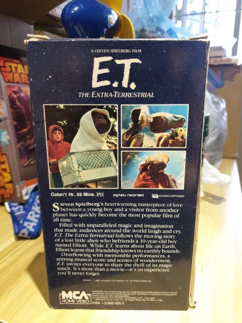 Disney Fantasia VHS and E.T. VHS (Category: Vintage Collectibles) located in Paranaque City. Submitted by AllOnDemand (Listing ID 1179376972, Image 2). Description: selling as a set for 600.