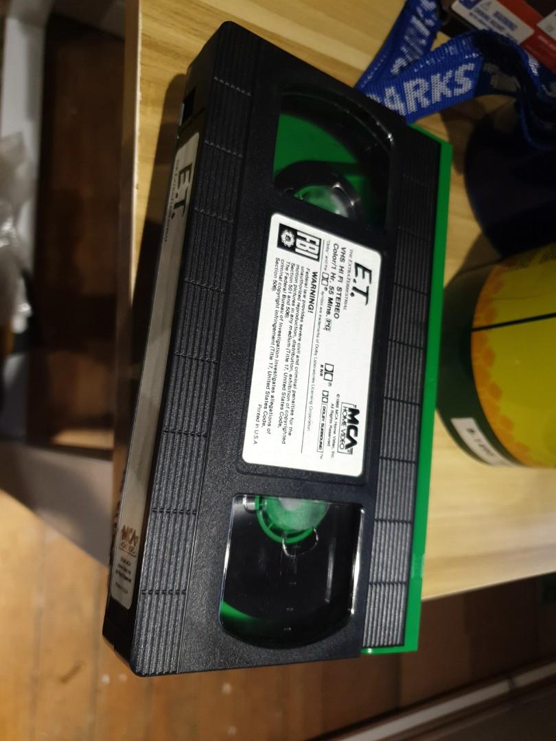 Disney Fantasia VHS and E.T. VHS (Category: Vintage Collectibles) located in Paranaque City. Submitted by AllOnDemand (Listing ID 1179376972, Image 3). Description: selling as a set for 600.