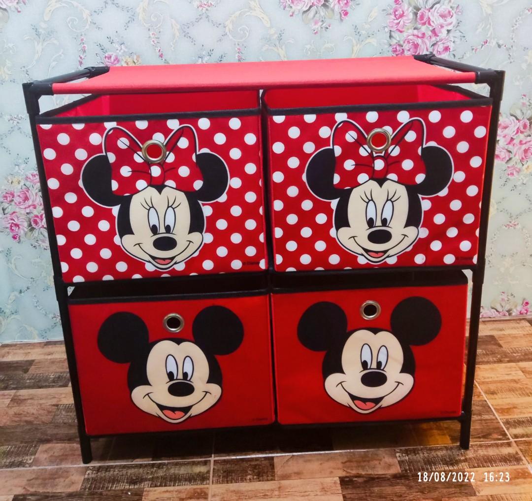 Disney Mickey Minnie Storage Organizer, Hobbies & Toys, Toys & Games on