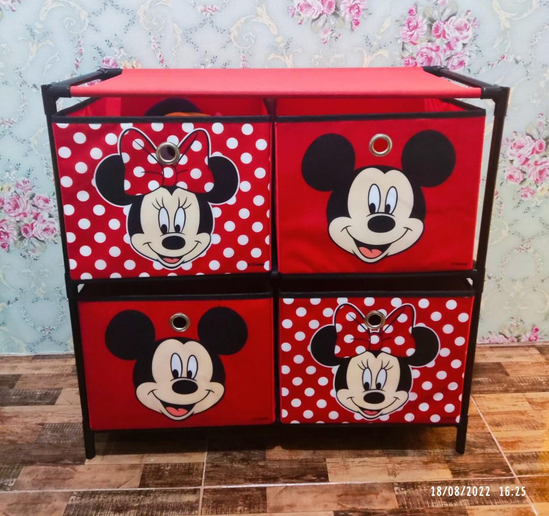 Disney Mickey Minnie Storage Organizer, Hobbies & Toys, Toys & Games on