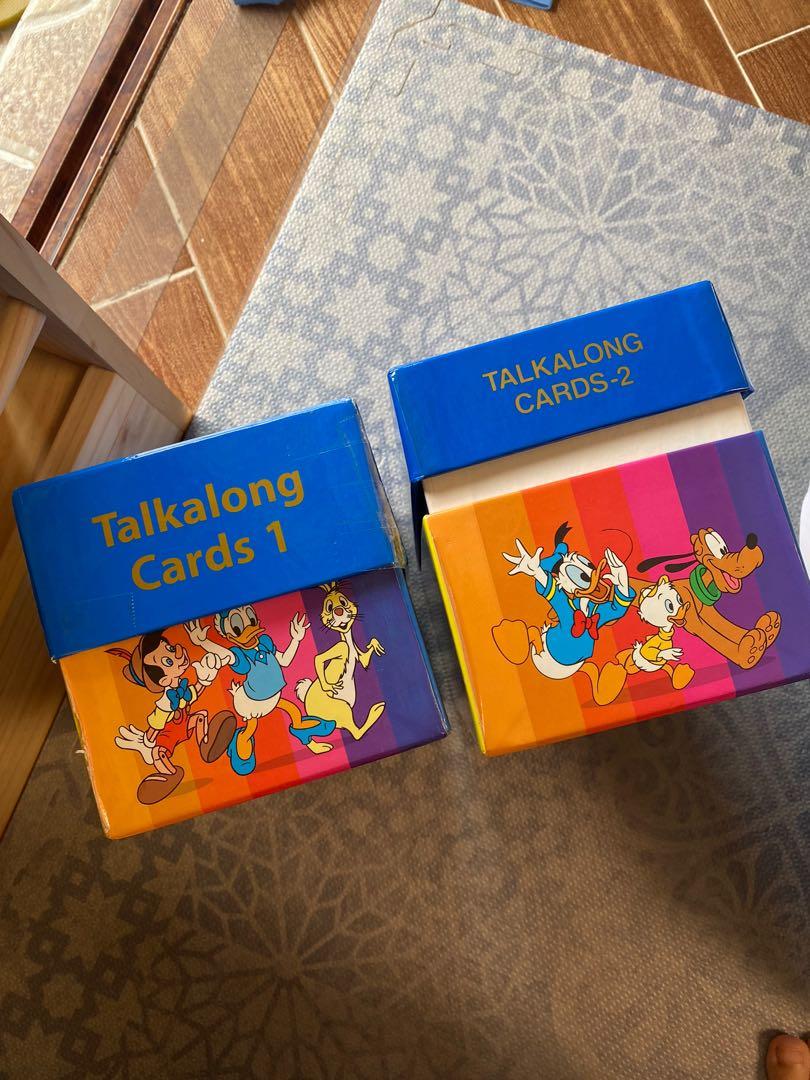 Dwe Disney world of English talk along cards 1&2, 興趣及遊戲